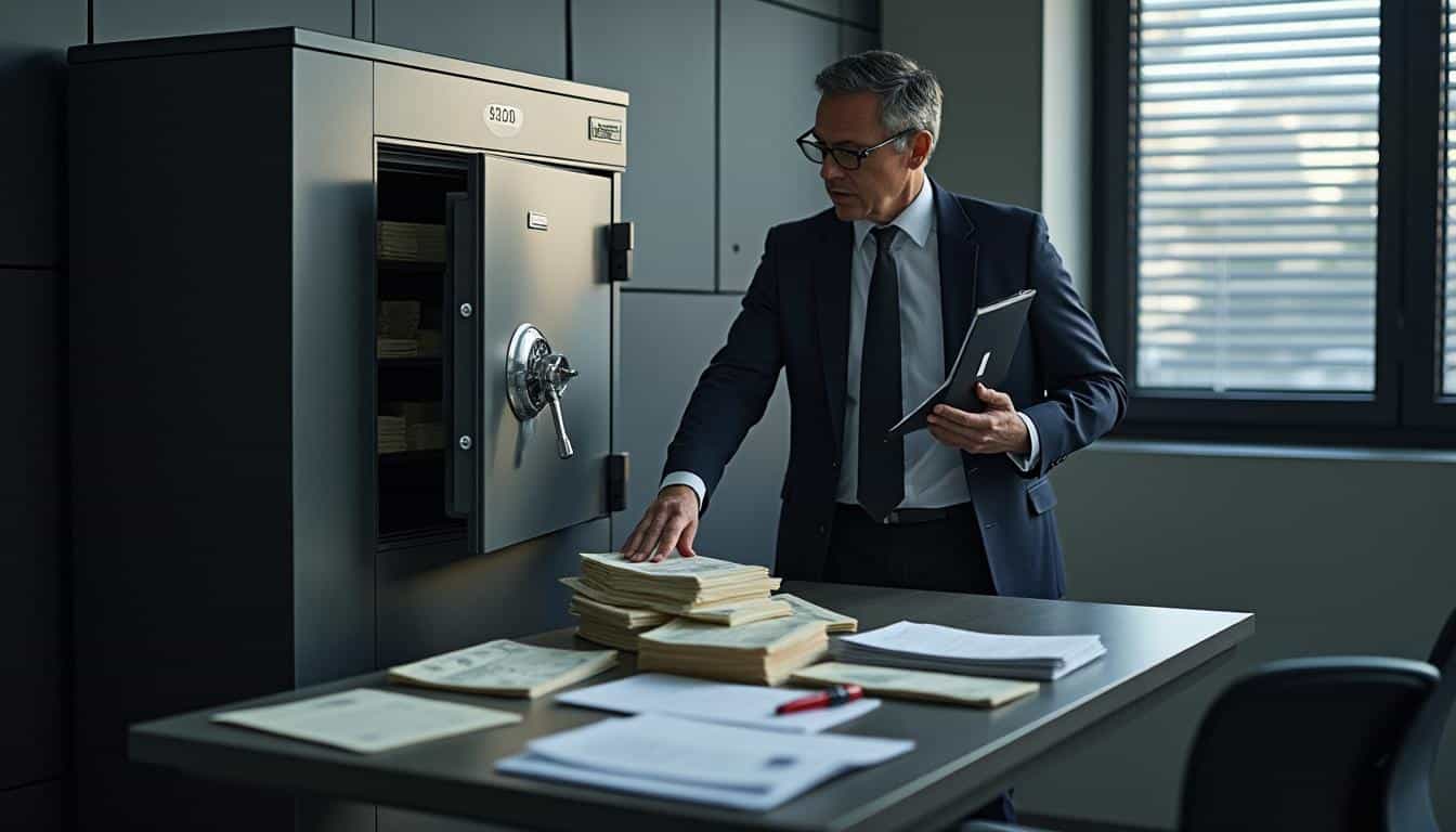 Illustration: Comprendre le rôle du coffre en banque face au contrôle fiscal