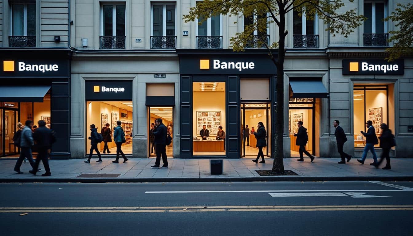 Illustration: Comprendre les différents types d’établissements bancaires et leur implantation