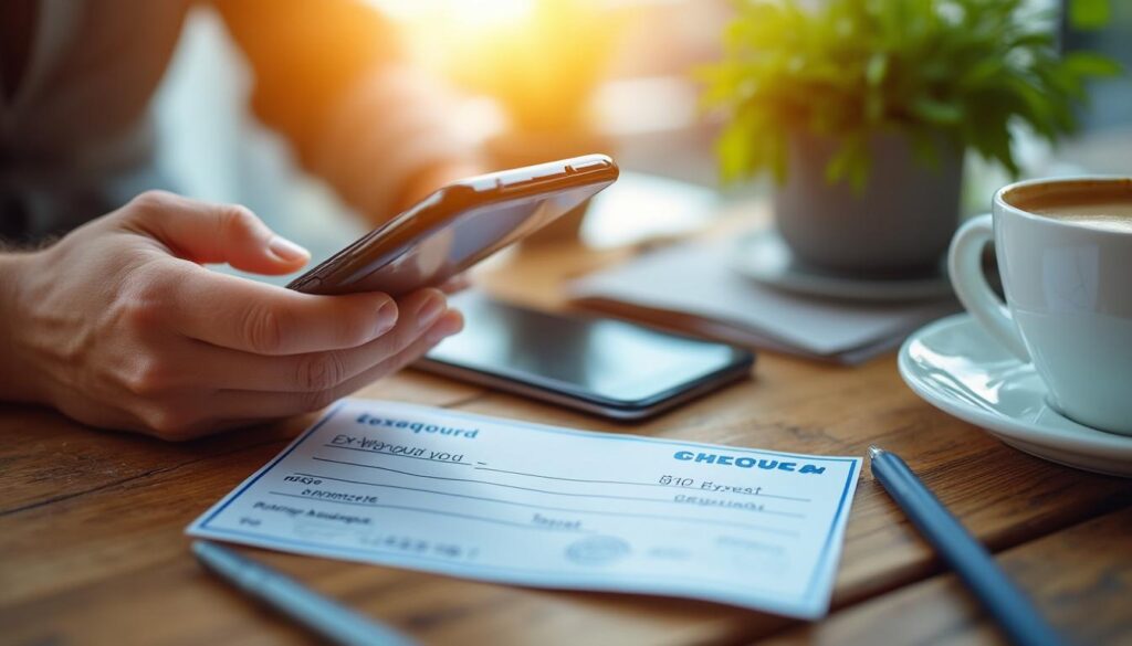 Déposer un chèque dans une banque en ligne : guide pratique