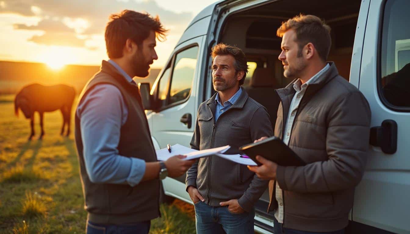 Illustration: Comment bien sélectionner l’assurance idéale pour votre van de transport équestre