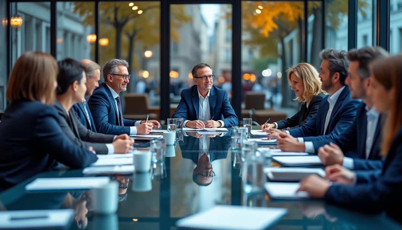 Illustration: Qui sont les dirigeants au sommet des entreprises du CAC 40 ?