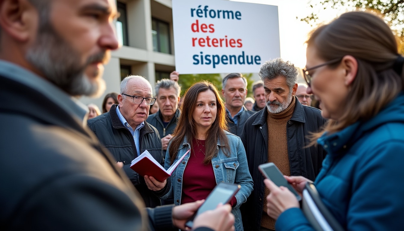 Illustration: Comprendre la suspension de la réforme des retraites : cadre et contexte